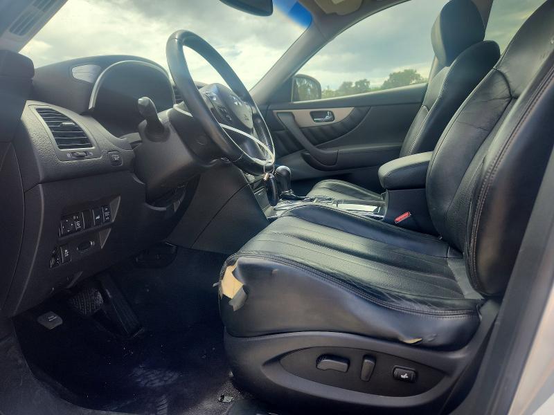 2014 Infiniti Qx70 VIN JN8CS1MU3EM451082 COPART salvage auction — FRONT END, Fl - Cert Of Title Slvg Rebuildable, sold $1,100 on 2026-07-07 (photo 7)