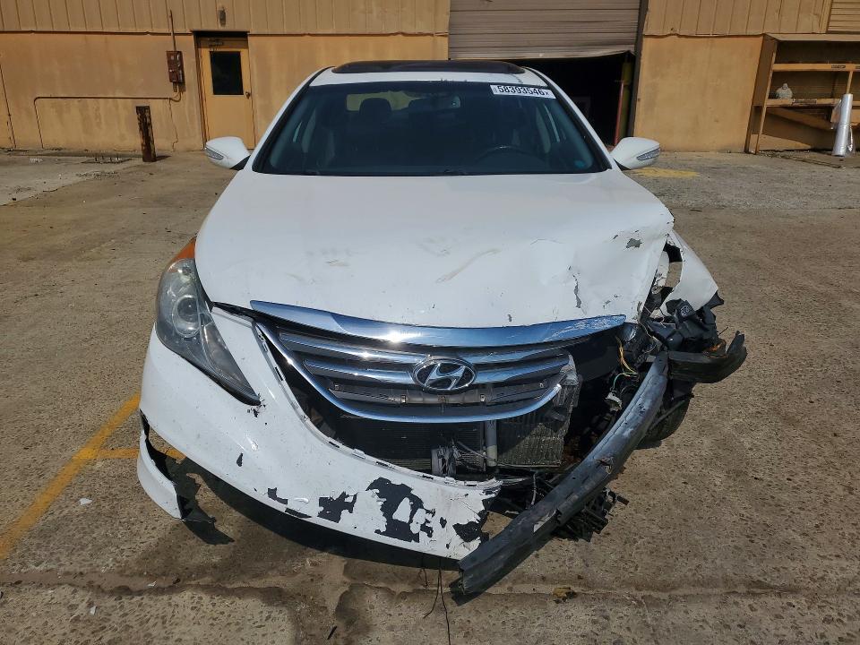 2014 Hyundai Sonata VIN 5NPEC4AB1EH923196 COPART salvage auction — FRONT END, Sc - Cert Of Title-Salvage, sold $150 on 2026-07-31 (photo 5)
