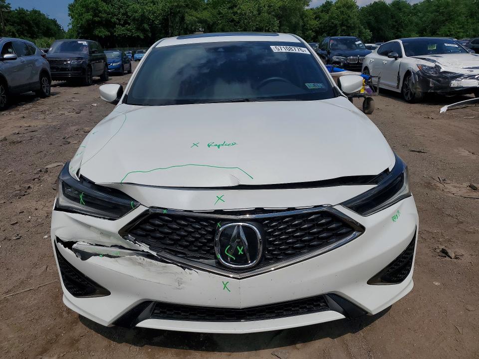 2022 Acura Ilx VIN 19UDE2F83NA006633 COPART salvage auction — FRONT END, Pa - Certificate Of Salvage, sold $8,000 on 2026-07-08 (photo 5)