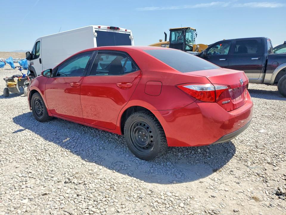 2015 Toyota Corolla VIN 2T1BURHE5FC270938 COPART salvage auction — MECHANICAL, Ut - Certificate Of Title, sold $1,900 on 2026-07-10 (photo 2)