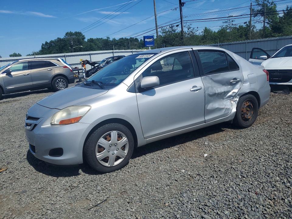 2008 Toyota Yaris VIN JTDBT923881250488 COPART salvage auction — SIDE, Pa - Certificate Of Salvage, sold $1,000 on 2026-07-24 (photo 1)