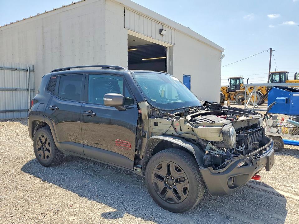 2018 Jeep Renegade VIN ZACCJBCB4JPJ01053 COPART salvage auction — FRONT END, Ia - Cert Of Title-Salvage Title, sold $90 on 2026-07-29 (photo 4)