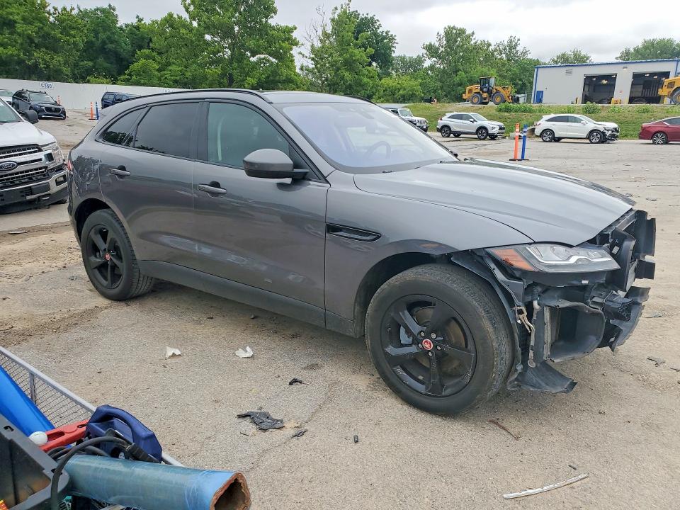 2018 Jaguar VIN SADCK2FXXJA255164 COPART salvage auction — FRONT END, Mo - Salvage Certificate Of Title, sold $175 on 2026-07-28 (photo 4)
