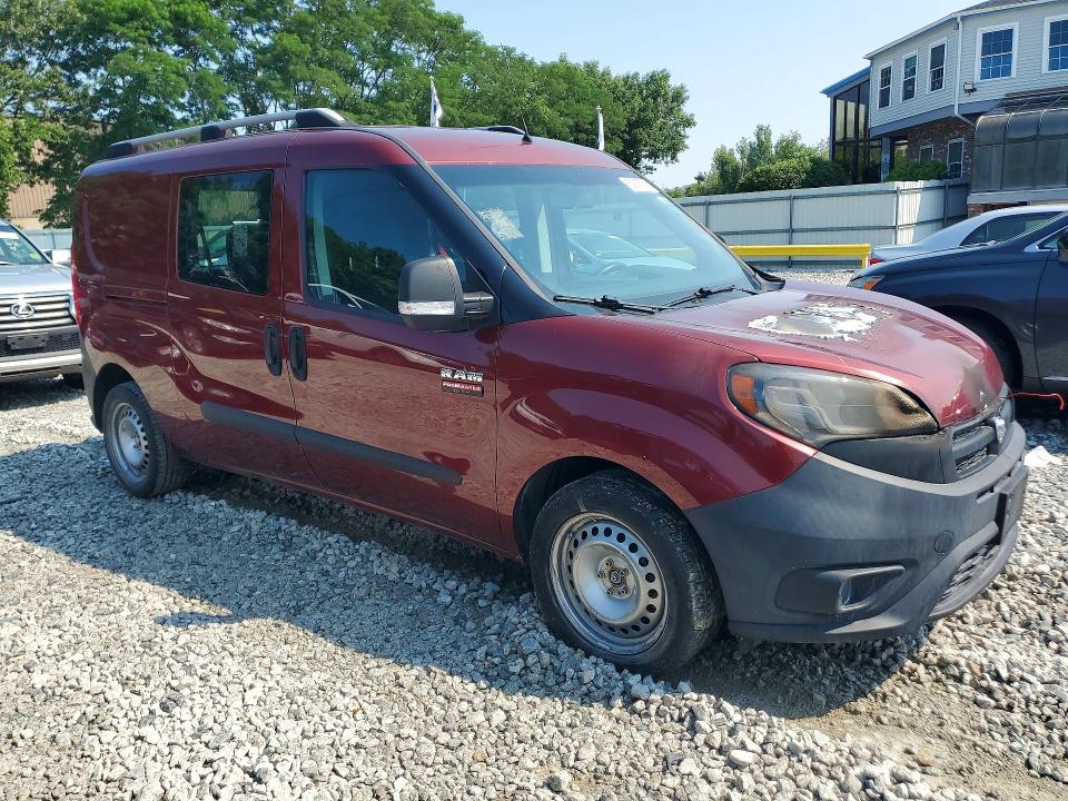 2018 Ram Promaster city VIN ZFBERFAB2J6L13972 COPART salvage auction — ENGINE BURN, CT - CERTIFICATE OF TITLE (P), sold $2,450 on 2026-07-15 (photo 4)