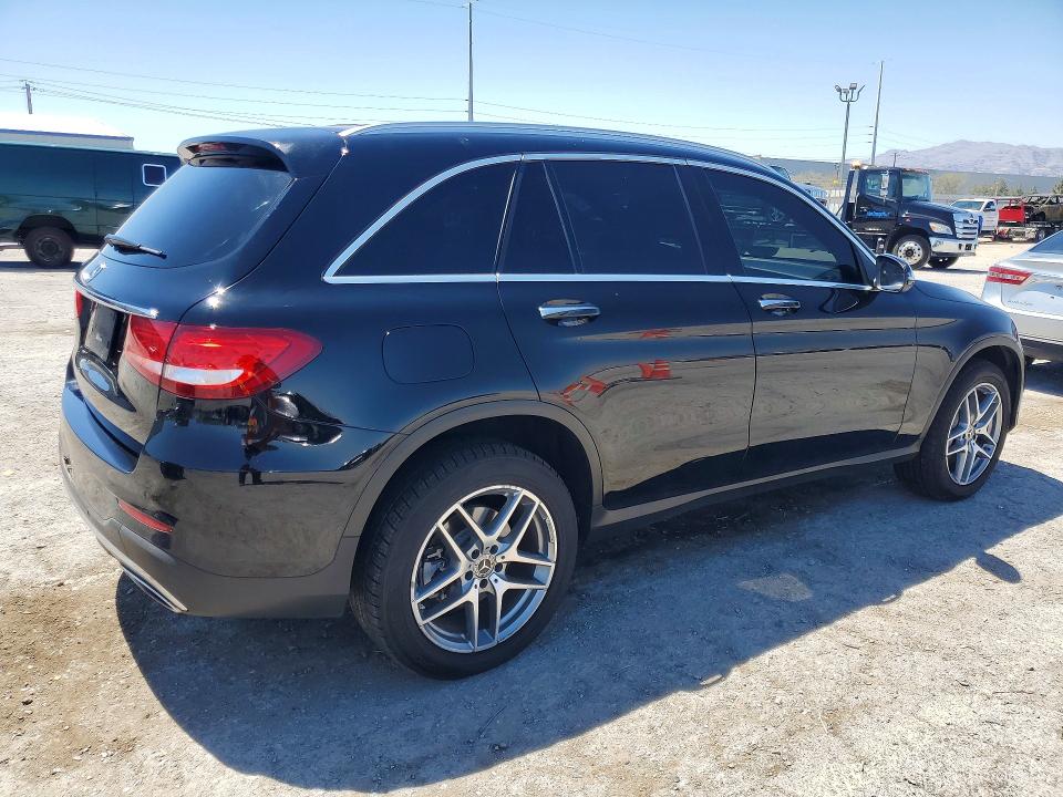 2018 Mercedes-benz Glc VIN WDC0G4JB3JV069010 COPART salvage auction — REAR END, Nv - Salvage Title, sold $7,000 on 2026-07-30 (photo 3)