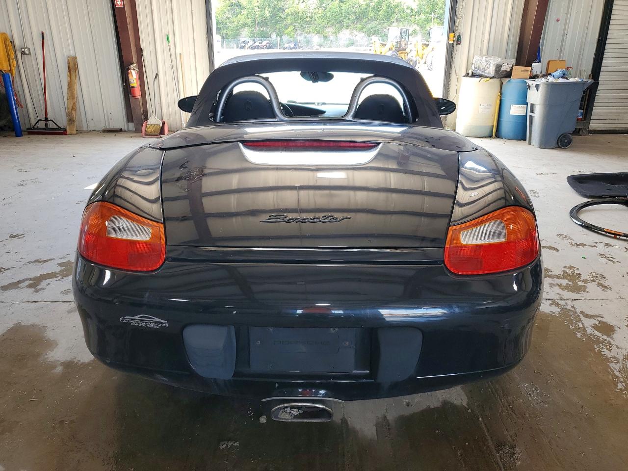 2000 Porsche Boxster VIN WP0CA2982YU621954 COPART salvage auction — Front End, WV - NON PUBLIC CLEAN TITLE, sold $1,200 on 2026-07-01 (photo 6)