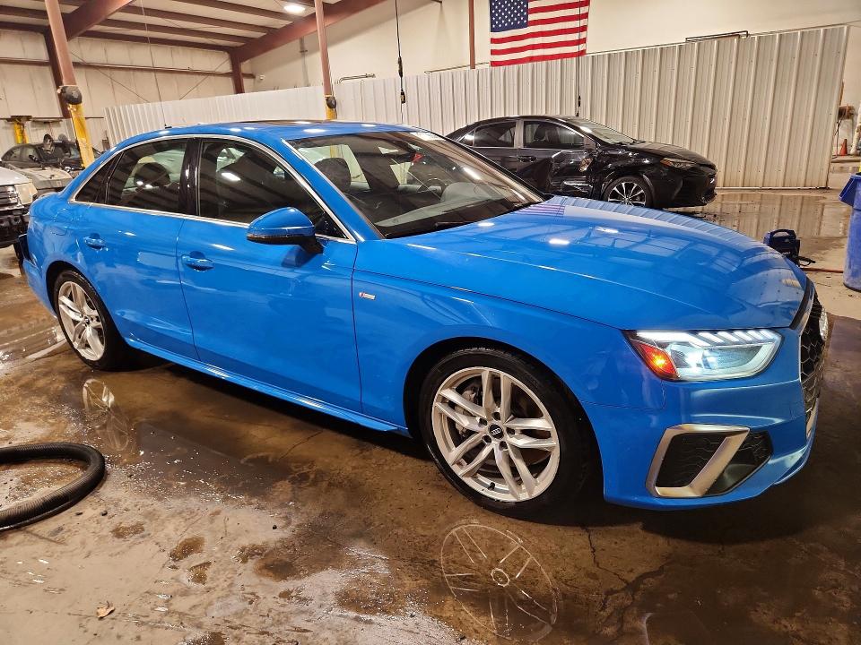 2020 Audi A4 VIN WAUENAF45LN010809 COPART salvage auction — REAR END, Pa - Certificate Of Salvage, sold $3,900 on 2026-07-21 (photo 4)