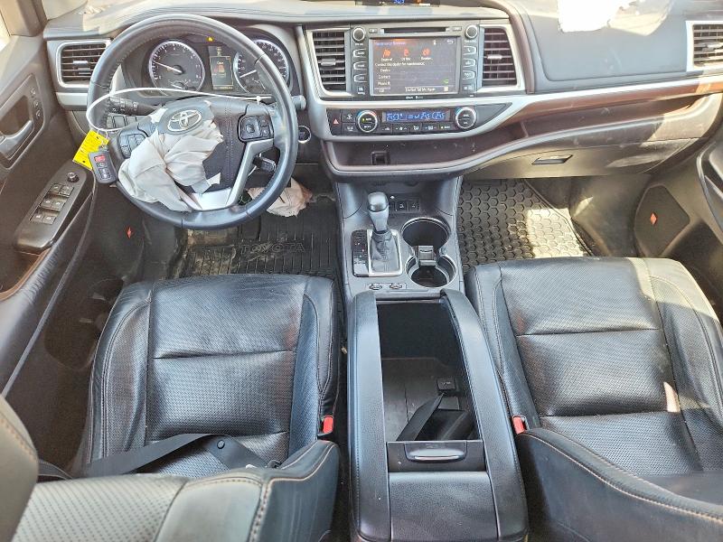 2015 Toyota Highlander VIN 5TDDKRFH5FS209480 COPART salvage auction — FRONT END, On - Permit Salvage, sold $7,800 on 2026-07-14 (photo 8)