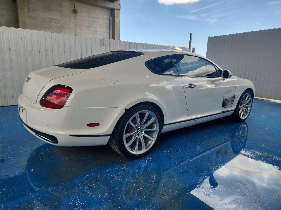 2011 Bentley Continental VIN SCBCU7ZA0BC067708 COPART salvage auction — SIDE, Fl - Cert Of Title Slvg Rebuildable, sold $33,750 on 2026-07-02 (photo 3)