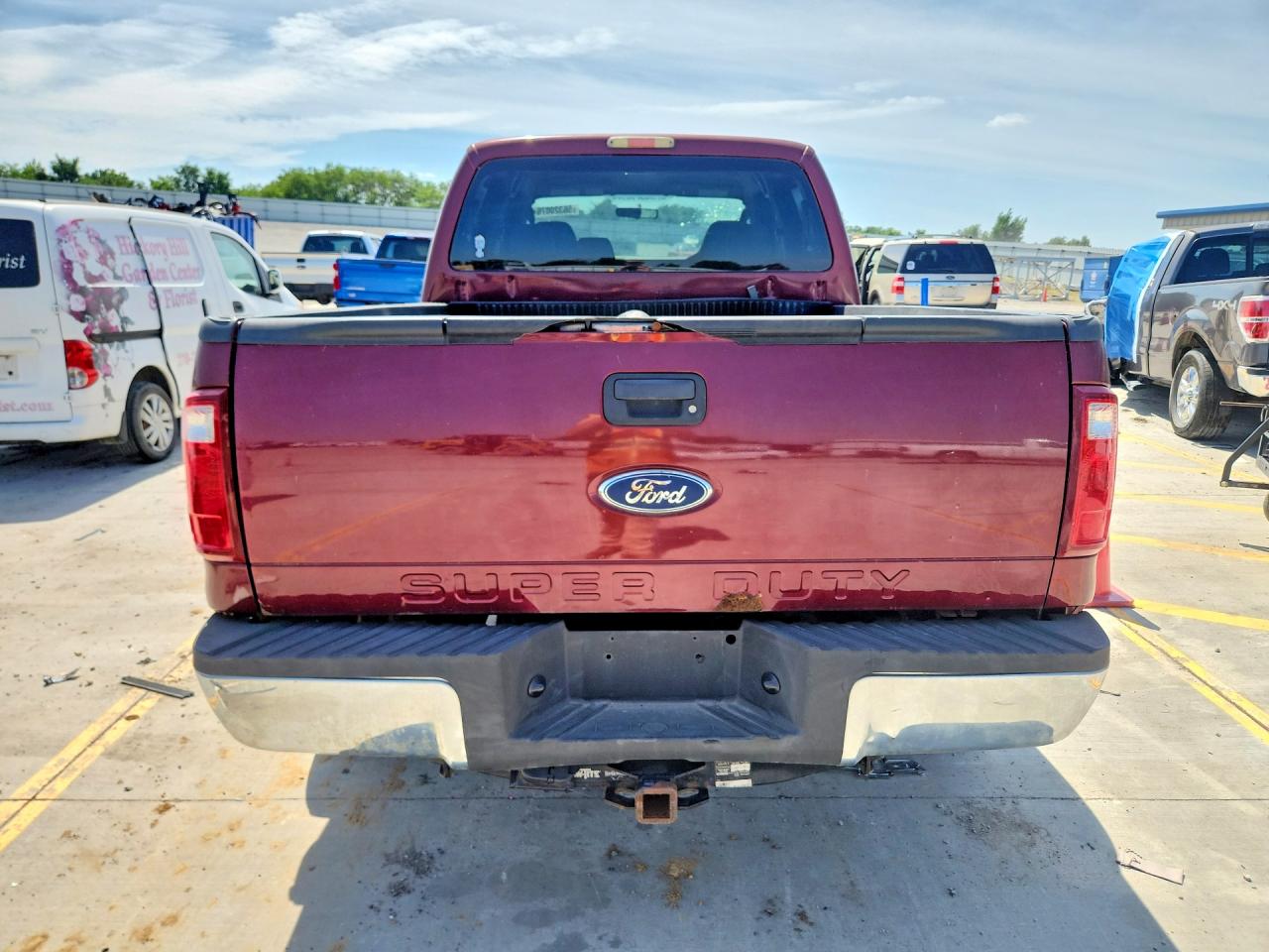 2008 Ford F-250 Super Duty VIN 1FTSW21R78EA68181 COPART salvage auction — Normal Wear, IN - CERTIFICATE OF TITLE, sold $2,300 on 2026-07-09 (photo 6)