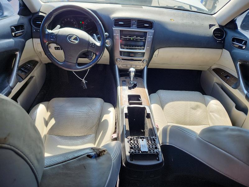 2010 Lexus Is 250 VIN JTHBF5C21A2097361 COPART salvage auction — FRONT END, Ok - Certificate Of Title, sold $900 on 2026-07-10 (photo 8)