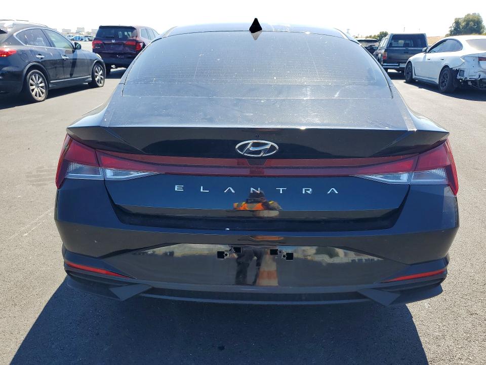 2023 Hyundai Elantra VIN KMHLS4AG9PU472335 COPART salvage auction — FRONT END, Ca - Salvage Certificate, sold $5,500 on 2026-07-15 (photo 6)
