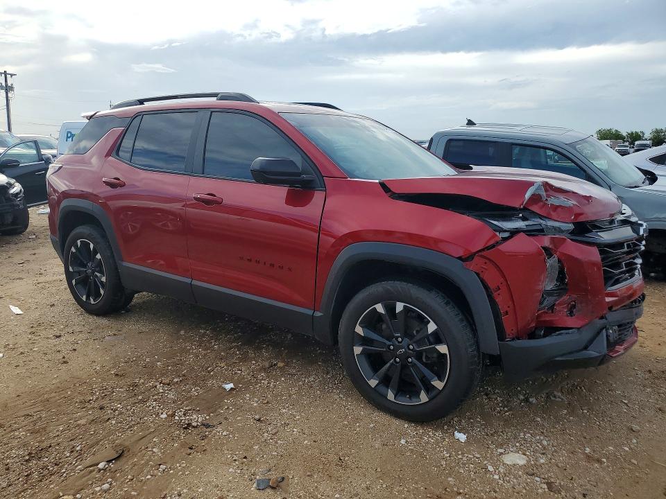 2025 Chevrolet Equinox VIN 3GNAXTEG7SL108166 COPART salvage auction — FRONT END, Tx - Salvage Vehicle Title (P), sold $10,500 on 2026-07-02 (photo 4)