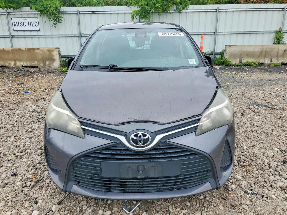 2017 Toyota Yaris VIN VNKKTUD34HA075731 COPART salvage auction — FRONT END, Mo - Certificate Of Title, sold $325 on 2026-07-02 (photo 5)