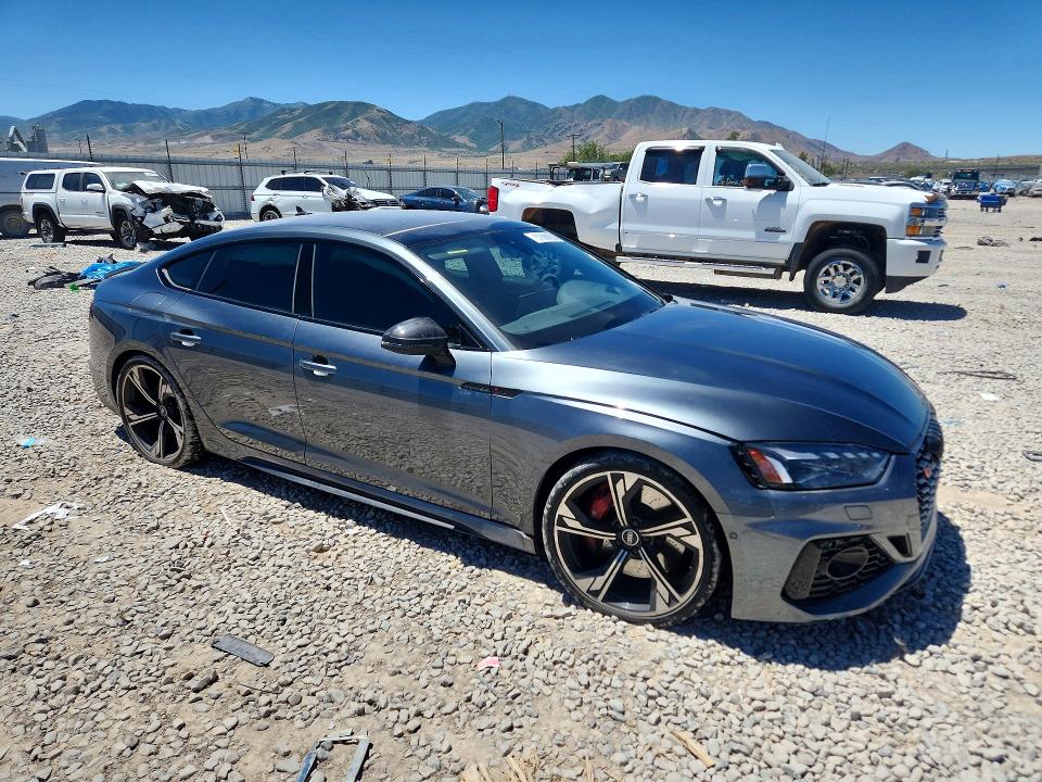 2023 Audi VIN WUAAWCF50PA901268 COPART salvage auction — FRONT END, Ut - Salvage Certificate, sold $28,000 on 2026-07-24 (photo 4)