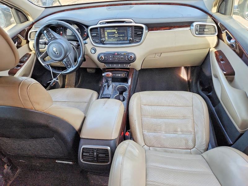 2016 Kia Sorento VIN 5XYPH4A53GG175176 COPART salvage auction — FRONT END, Ga - Certificate Of Title (P), sold $2,350 on 2026-07-09 (photo 8)