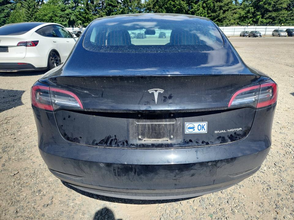 2018 Tesla Model 3 VIN 5YJ3E1EB4JF110843 COPART salvage auction — FRONT END, Wa - Bill Of Sale, sold $7,000 on 2026-07-07 (photo 6)