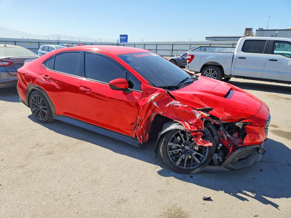 2022 Subaru Wrx VIN JF1VBAF61N9031364 COPART salvage auction — FRONT END, CA - SALVAGE CERTIFICATE, sold $5,400 on 2026-07-31 (photo 4)