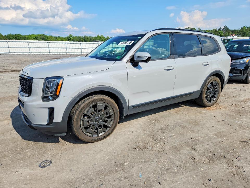 2022 Kia Telluride VIN 5XYP5DHC7NG220680 COPART salvage auction — SIDE, Va - Cert Of Title - Salvage, sold $250 on 2026-07-29 (photo 1)