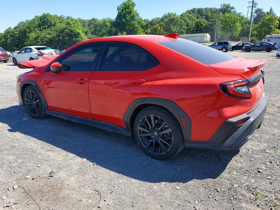 2024 Subaru Wrx VIN JF1VBAH67R9815969 COPART salvage auction — FRONT END, Pa - Certificate Of Salvage, sold $7,900 on 2026-07-16 (photo 2)