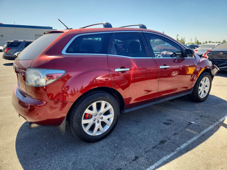 2007 Mazda Cx-7 VIN JM3ER293X70115078 COPART salvage auction — FRONT END, Ca - Salvage Certificate, sold $150 on 2026-07-14 (photo 3)