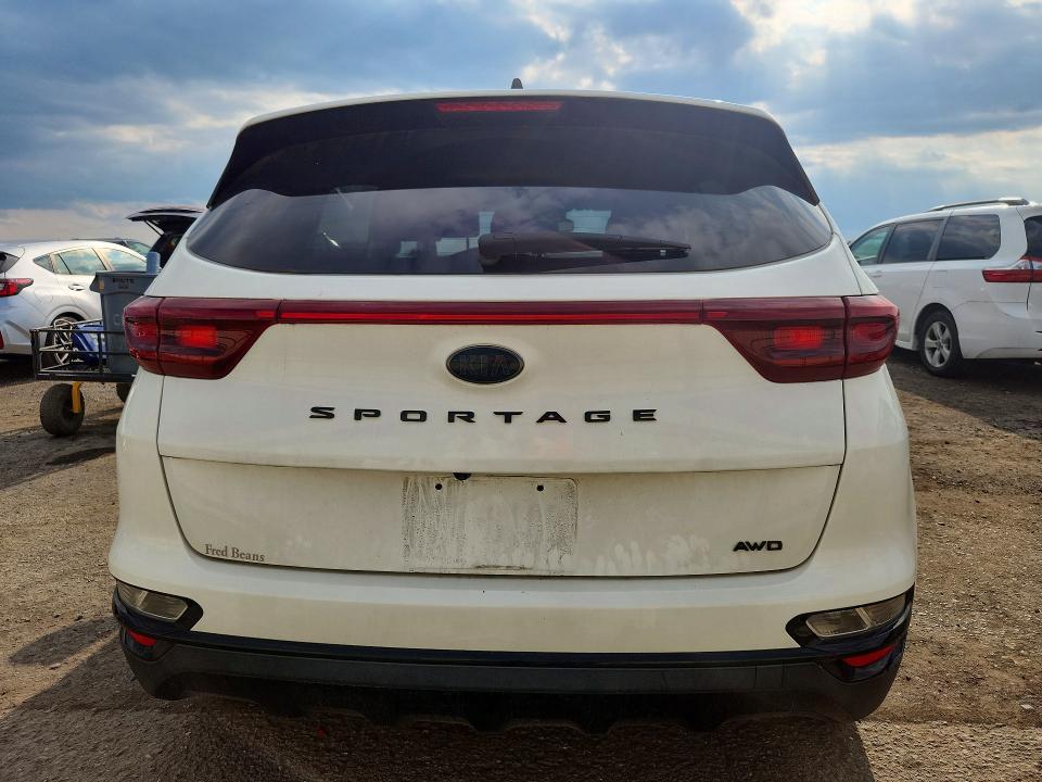 2022 Kia Sportage VIN KNDP6CACXN7957225 COPART salvage auction — FRONT END, Pa - Certificate Of Salvage, sold $5,400 on 2026-07-31 (photo 6)
