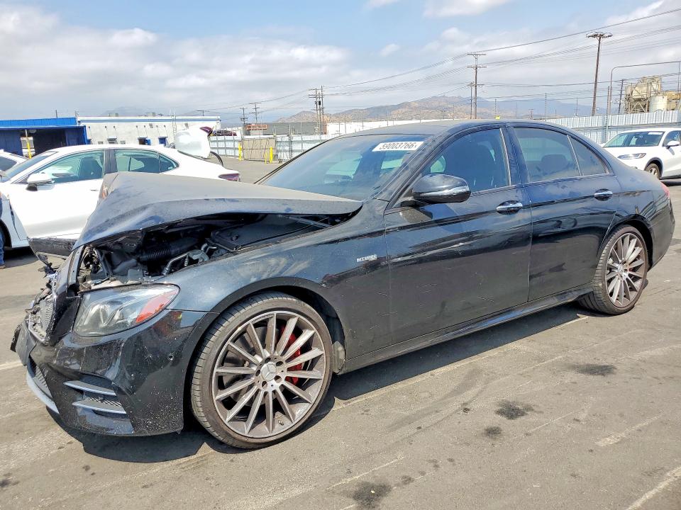 2018 Mercedes-benz E-klasse amg VIN WDDZF6EB7JA481370 COPART salvage auction — FRONT END, Ca - Salvage Certificate, sold $8,700 on 2026-07-08 (photo 1)