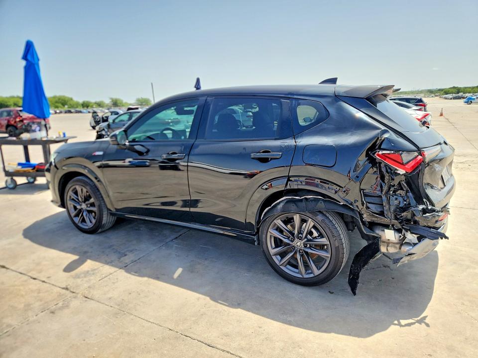 2025 Acura Adx VIN 3HDSA1H57SM705078 COPART salvage auction — REAR END, Tx - Certificate Of Title, sold $10,400 on 2026-09-03 (photo 2)