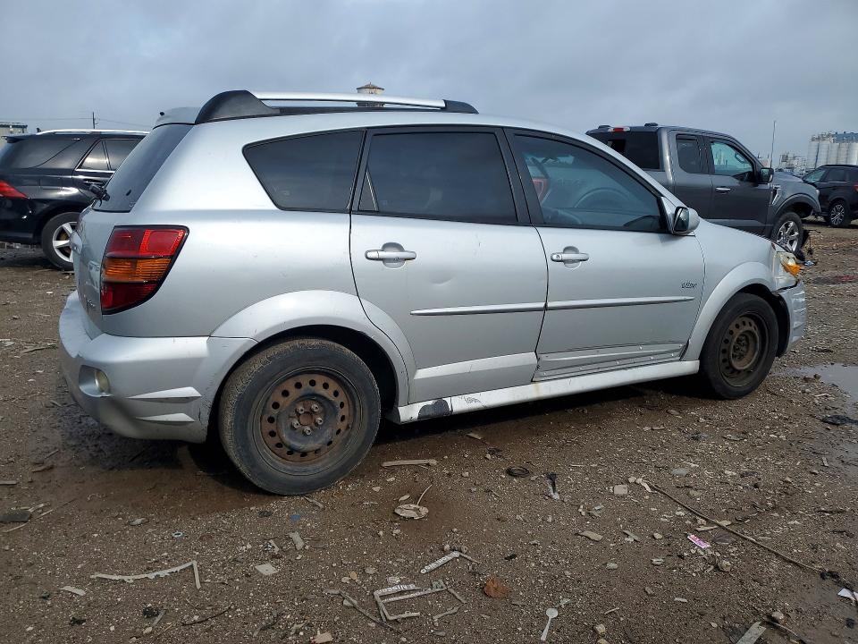2006 Pontiac Vibe VIN 5Y2SL65836Z413567 COPART salvage auction — FRONT END, Il - Salvage Certificate, sold $500 on 2026-07-08 (photo 3)
