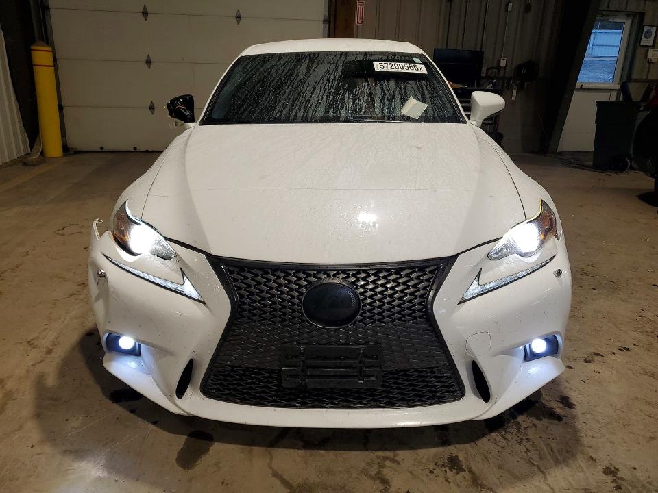 2015 Lexus Is VIN JTHCF1D22F5024940 COPART salvage auction — FRONT END, On - Permit No Brand - Unfit, sold $475 on 2026-07-22 (photo 5)