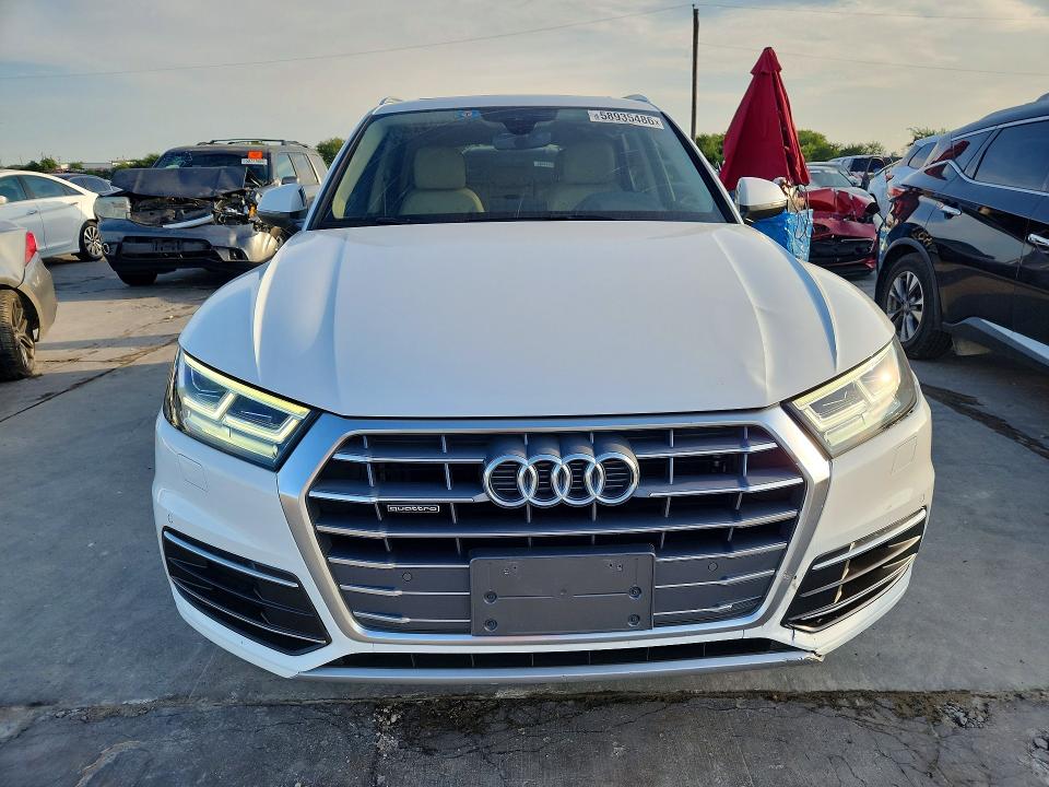 2018 Audi VIN WA1BNAFY7J2131696 COPART salvage auction — FRONT END, Tx - Salvage Vehicle Title, sold $11,500 on 2026-07-02 (photo 5)