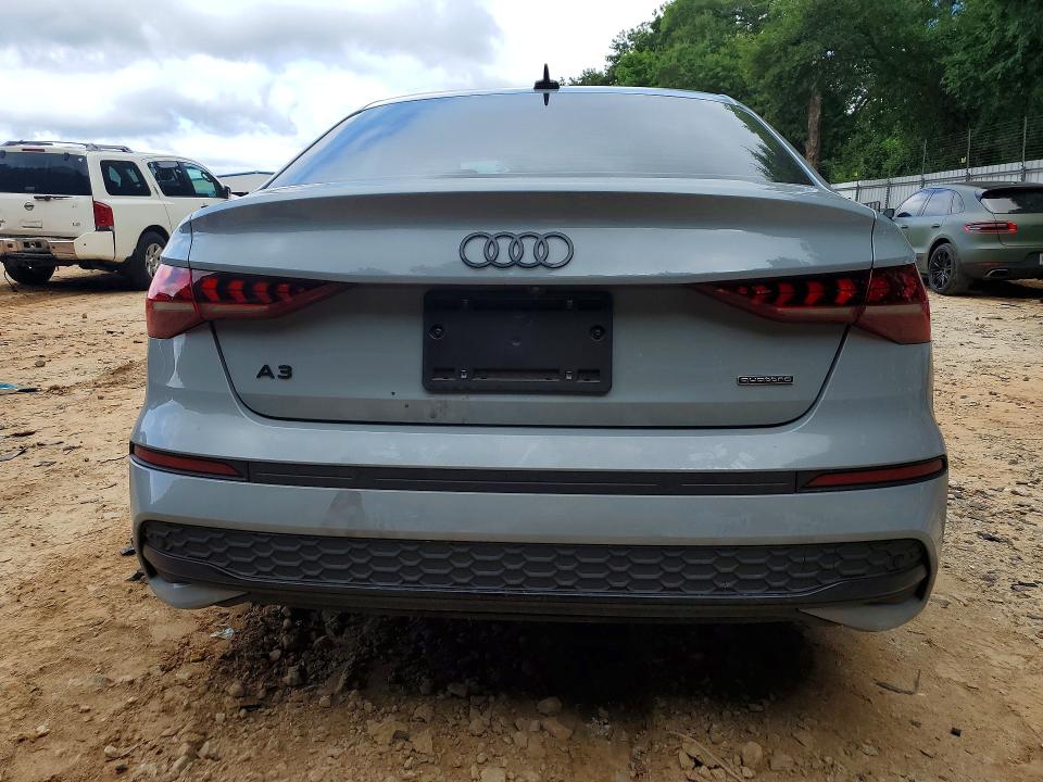 2025 Audi A3 VIN WAUGUDGY9SA066336 COPART salvage auction — FRONT END, Ga - Cert Of Title-Salvage, sold $300 on 2026-07-24 (photo 6)