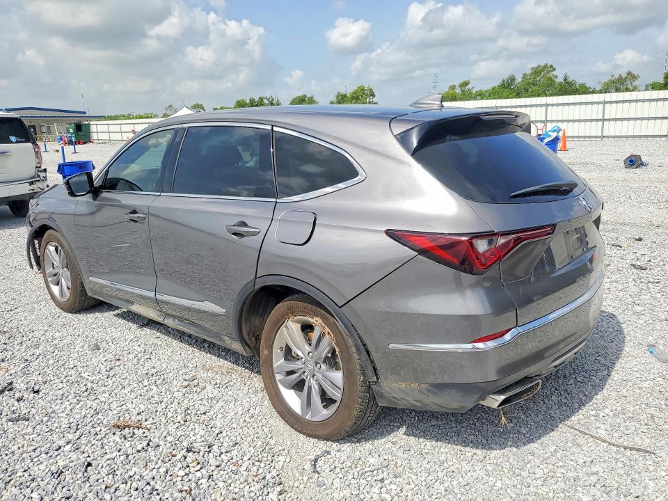 2025 Acura VIN 5J8YE1H30SL006991 COPART salvage auction — REAR END, LA - CERT OF TITLE-SALVAGE, sold $12,900 on 2026-07-27 (photo 2)