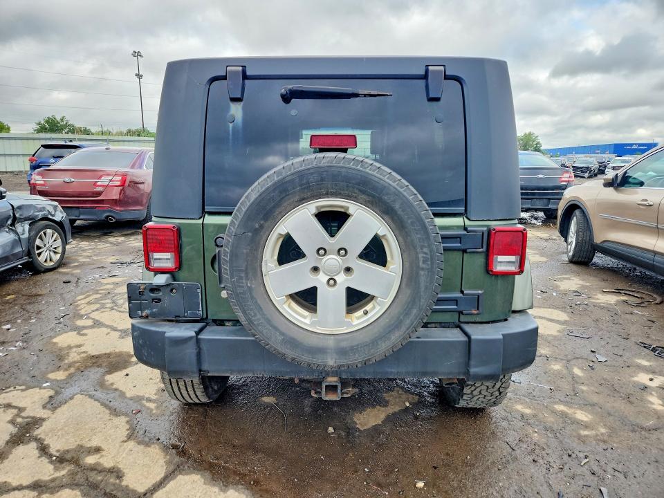 2007 Jeep Wrangler / VIN 1J4GA59157L127706 COPART salvage auction — SIDE, MI - CERTIFICATE OF TITLE, sold $1,500 on 2026-07-02 (photo 6)