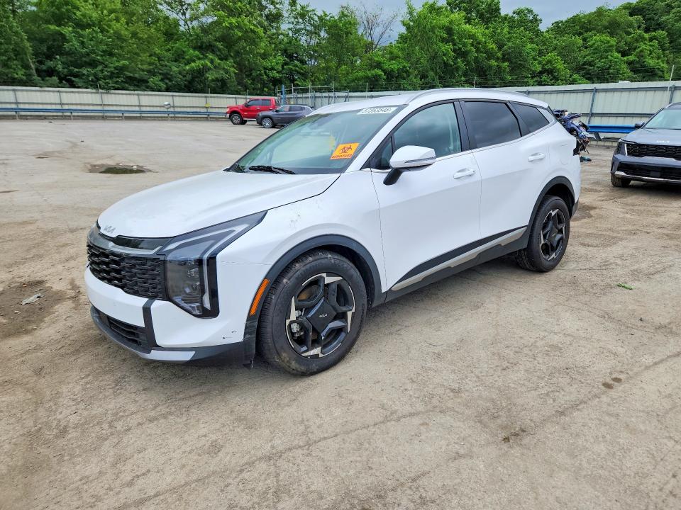2026 Kia Sportage VIN 5XYK3CDF2TG380781 COPART salvage auction — FRONT END, Pa - Certificate Of Salvage, sold $11,300 on 2026-08-20 (photo 1)