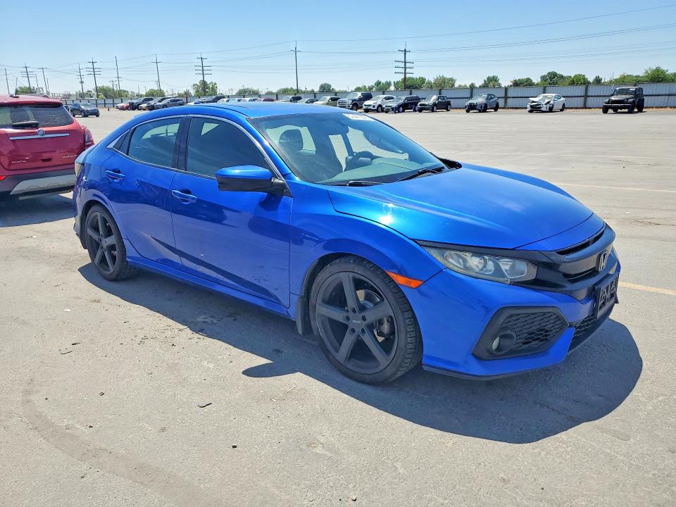 2017 Honda Civic VIN SHHFK7H56HU405014 COPART salvage auction — SIDE, Id - Salvage Certificate Of Title, sold $1,650 on 2026-07-02 (photo 4)