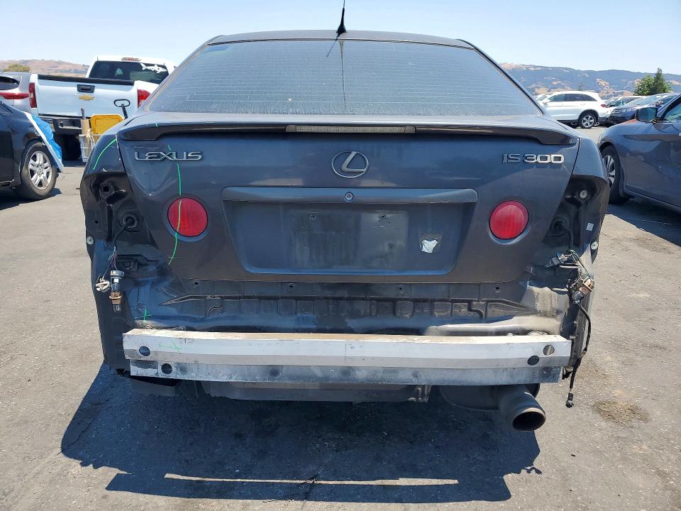 2003 Lexus Is 300 VIN JTHBD192530080292 COPART salvage auction — REAR END, CA - SALVAGE CERTIFICATE, sold $1,000 on 2026-07-16 (photo 6)
