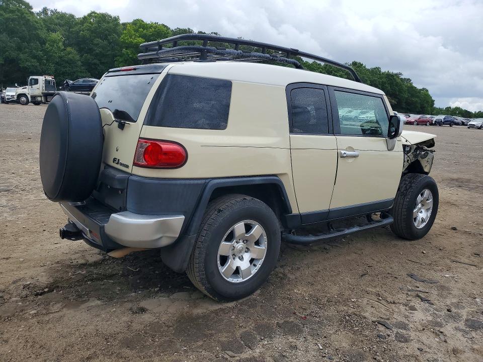 2008 Toyota Fj cruiser VIN JTEZU11F88K006760 COPART salvage auction — FRONT END, Ga - Cert Of Title-Salvage, sold $7,600 on 2026-07-24 (photo 3)
