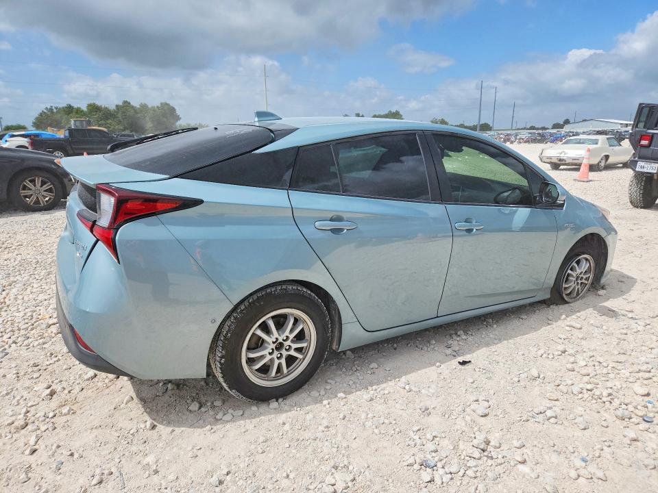 2020 Toyota VIN JTDL9RFU0L3019393 COPART salvage auction — SIDE, TX - SALVAGE VEHICLE TITLE, sold $1,350 on 2026-07-23 (photo 3)