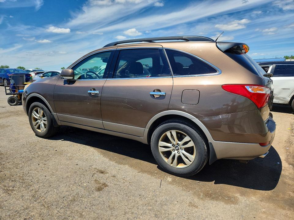 2012 Hyundai Veracruz VIN KM8NUDCC5CU184044 COPART salvage auction — REAR END, PA - CERTIFICATE OF SALVAGE, sold $1,150 on 2026-07-10 (photo 2)
