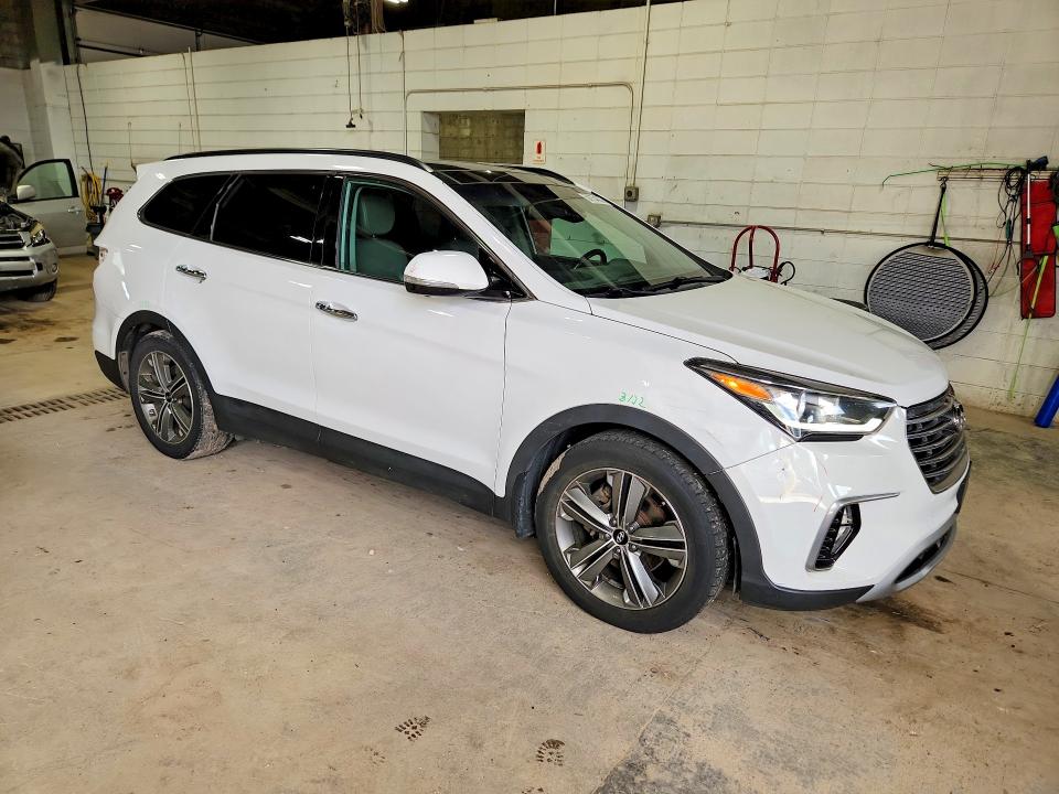 2018 Hyundai VIN KM8SRDHF7JU262053 COPART salvage auction — FRONT END, Mn - Cert Of Title-Salvage, sold $200 on 2026-07-28 (photo 4)