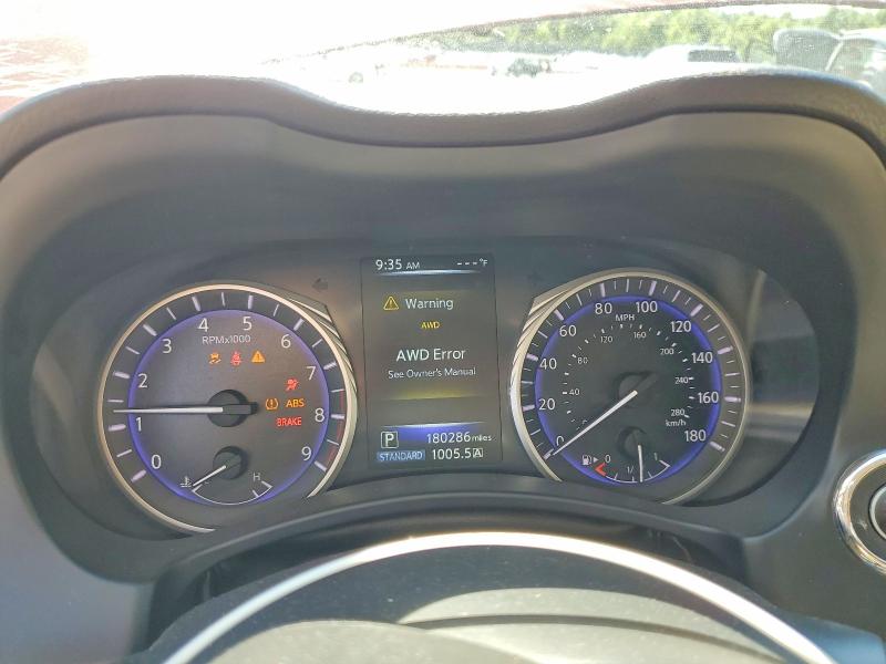 2015 Infiniti Q50 VIN JN1BV7AR8FM404815 COPART salvage auction — ROLLOVER, Pa - Certificate Of Salvage, sold $425 on 2026-08-02 (photo 9)