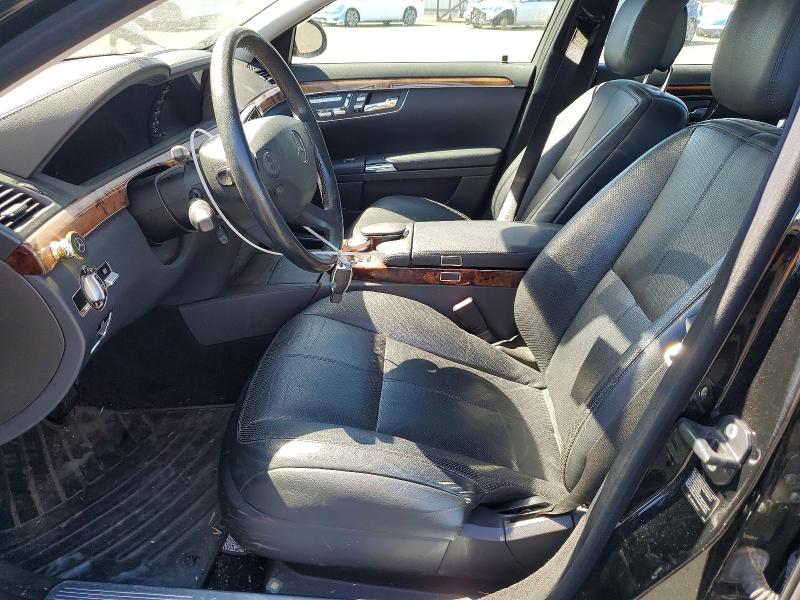 2007 Mercedes-benz S-klasse VIN WDDNG71X07A118484 COPART salvage auction — FRONT END, Ca - Salvage Certificate, sold $775 on 2026-07-08 (photo 7)