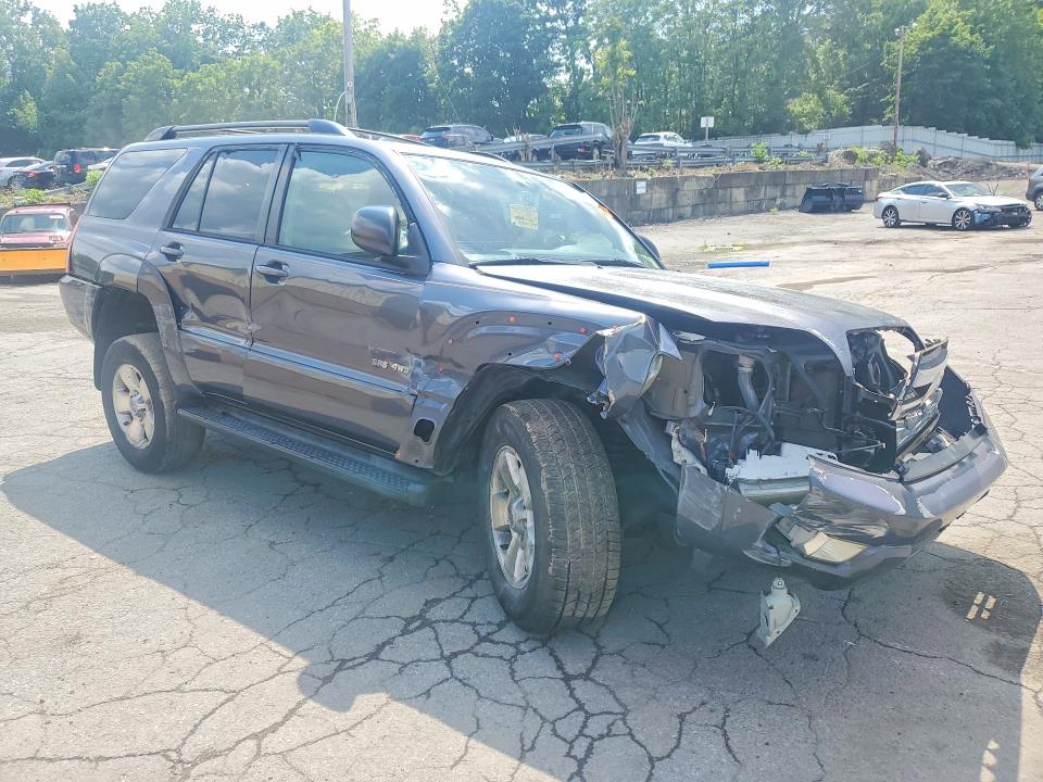 2005 Toyota 4runner VIN JTEBU14R450057249 COPART salvage auction — FRONT END, NY - MV-907A SALVAGE CERTIFICATE, sold $675 on 2026-07-30 (photo 4)