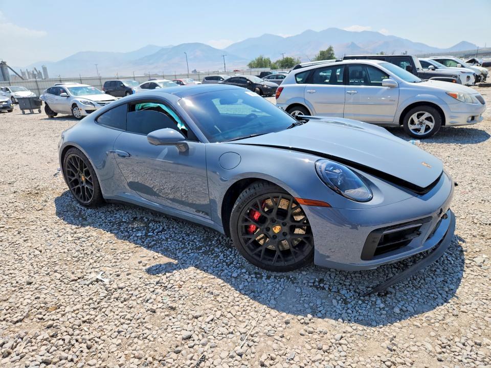 2024 Porsche VIN WP0AB2A91RS219011 COPART salvage auction — FRONT END, TX - SALVAGE VEHICLE TITLE, sold $15,200 on 2026-07-17 (photo 4)