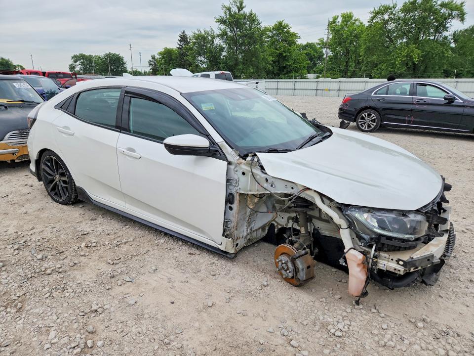 2020 Honda VIN SHHFK7H41LU219879 COPART salvage auction — FRONT END, OH - CERT OF TITLE-SALVAGE, sold $4,500 on 2026-07-02 (photo 4)