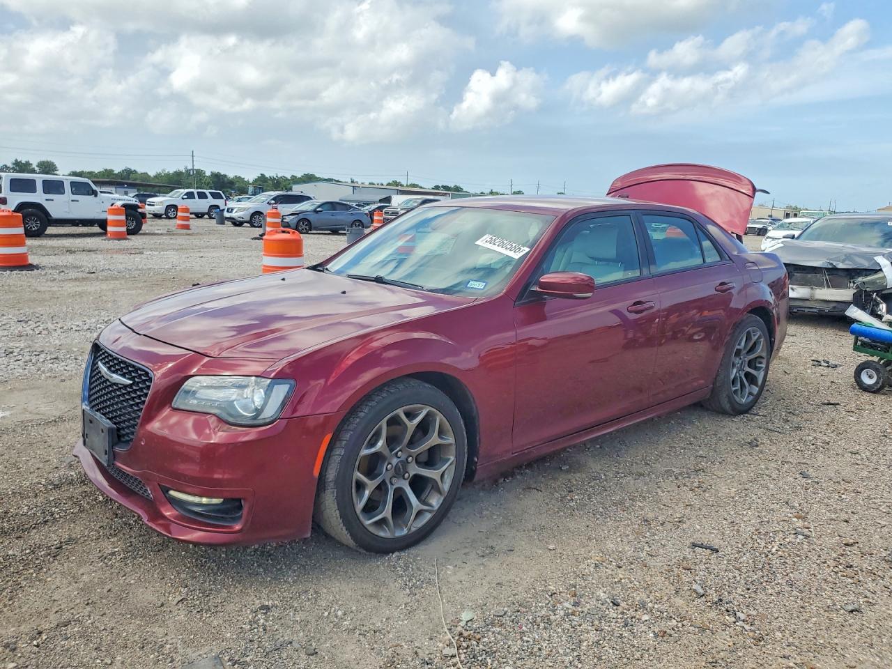 2018 Chrysler 300 VIN 2C3CCABG0JH275146 COPART salvage auction — Minor Dent/Scratches, TX - SALVAGE VEHICLE TITLE, sold $4,050 on 2026-07-09 (photo 1)