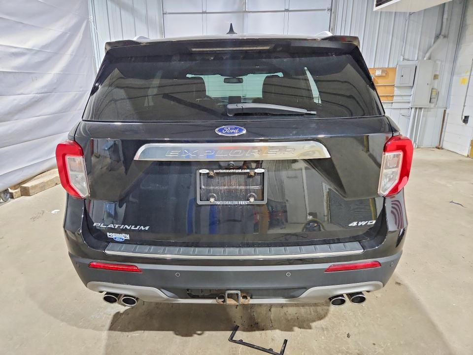 2022 Ford Explorer VIN 1FM5K8HC8NGA19953 COPART salvage auction — FRONT END, Nh - Cert Of Title-Salvage, sold $11,200 on 2026-07-30 (photo 6)