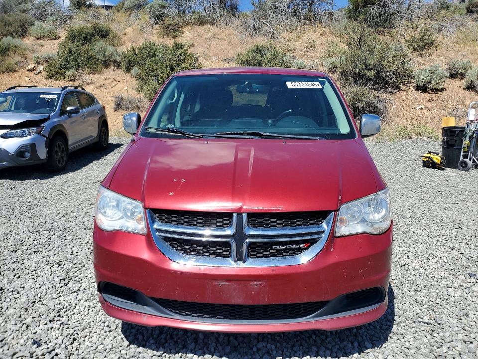 2015 Dodge Caravan VIN 2C4RDGBG7FR709635 COPART salvage auction — FRONT END, Nv - Certificate Of Title, sold $500 on 2026-07-09 (photo 5)