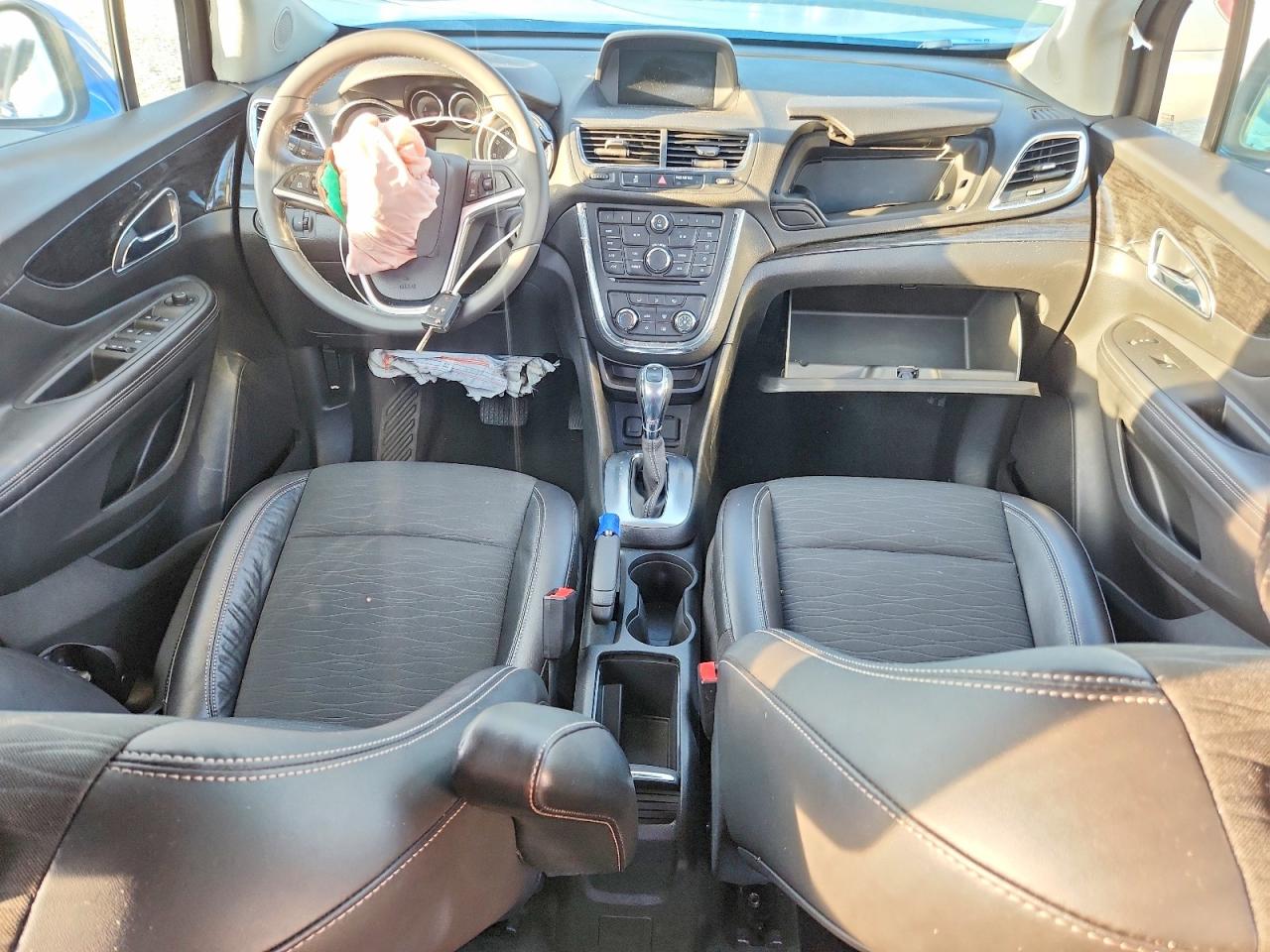 2015 Buick Encore VIN KL4CJASB6FB053047 COPART salvage auction — Front End, TX - SALVAGE VEHICLE TITLE, sold $925 on 2026-07-09 (photo 8)